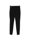 Macron Logo-patch Performance Leggings In Black