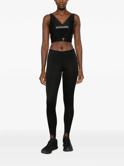 Macron O.n.e. V-neck Top In Black