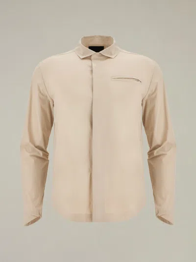 Macron Shirt Overshirt Kyffin Man Beige In Other
