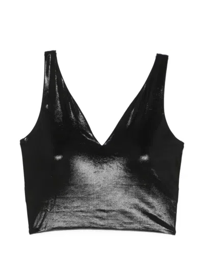 Macron V-neck Performance Top In Black