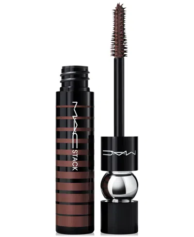 Mac Stack Mascara In Superstack Mega Brush- Chestnut In Chestnut Stack