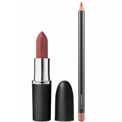 Mac Ximal Silky Matte Lip Duo (various Shades) - Velvet Teddy