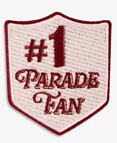 Macy's 100th Thanksgiving Day Parade 2026 Parade Fan Iron-on Patch,  Exclusive In White