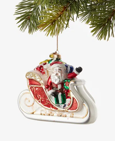 Macy's 100th Thanksgiving Day Parade Glass Sleigh Ornament,  Exclusive In Multi