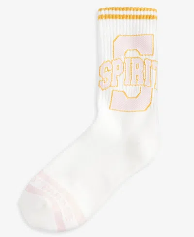 Macy's 100th Thanksgiving Day Parade Spirit Of America Sparkle Socks,  Exclusive In White