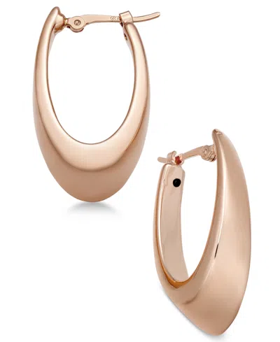 Macy's 14k Gold Earrings, Visor Earrings