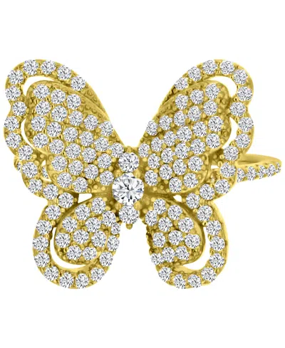 Macy's 14k Gold-plated Butterfly Statement Ring