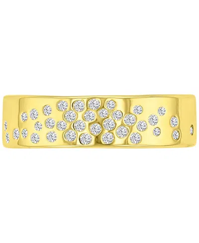 Macy's 14k Gold-plated Daily Wear Crystal Band Ring