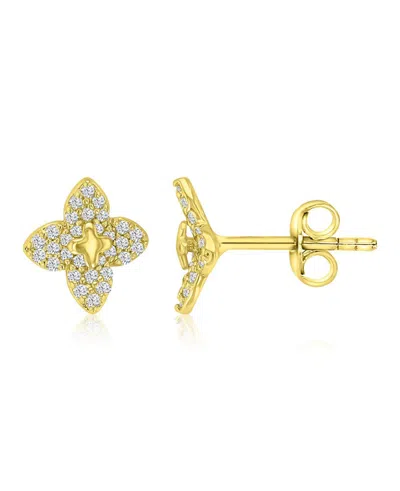 Macy's 14k Gold-plated Dainty Flower Stud Earrings