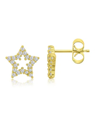 Macy's 14k Gold-plated Delicate Star Stud Earrings