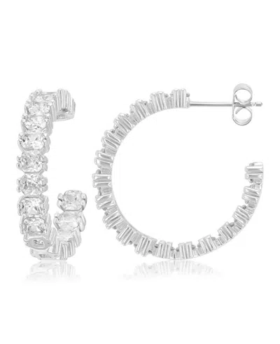 Macy's 14k Gold-plated Elongated Radiant Earrings In Metallic