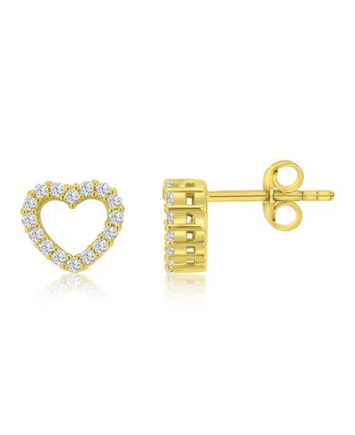 Macy's 14k Gold-plated Minimalist Heart Earrings