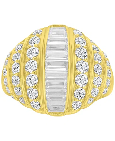 Macy's 14k Gold-plated Pave Fashion Band Ring