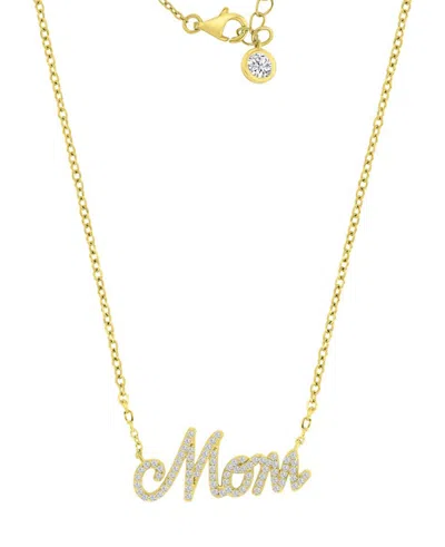 Macy's 14k Gold-plated Simple Charm Pendant Necklace