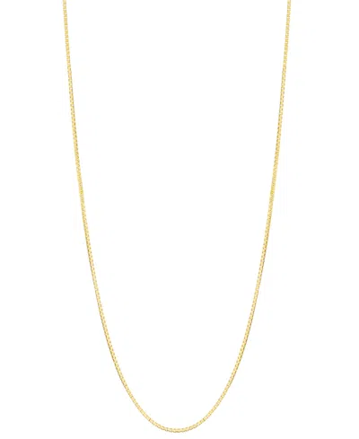 Macy's 24" Box Chain Necklace (3/4mm) In14k Gold