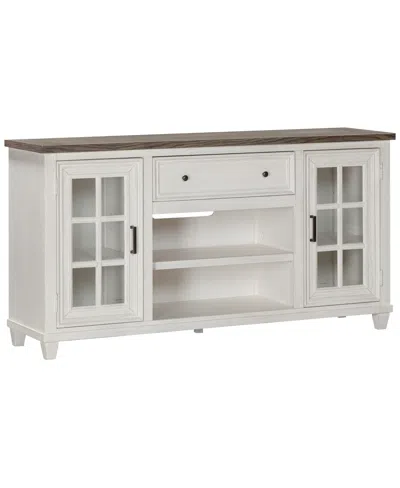 Macy's 65" Dawnwood Tv Console In White