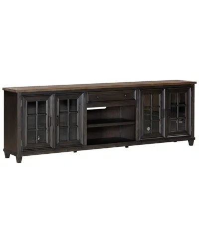 Macy's 96" Dawnwood Tv Console In Espresso