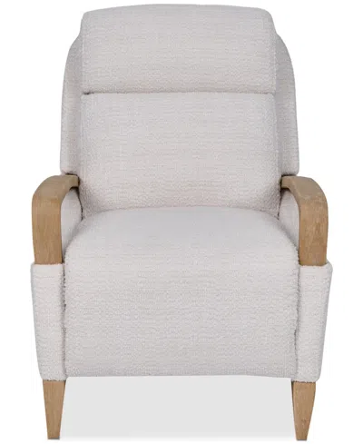 Macy's Abelli 37" Fabric Pushback Recliner, Created For  In Canvas