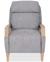 Macy's Closeout! Abelli 37" Fabric Pushback Recliner, Created For  In Charcoal