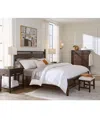 Macy's Addelyn 3 Pc. Set (california King Poster Bed, Chest & 1-drawer Nightstand) In Brown