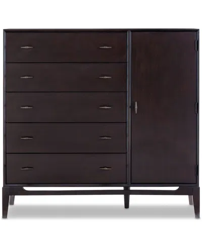 Macy's Addelyn Door Chest In Brown