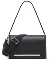 Macy's Alia Magnetic Snap Shoulder Bag In Black