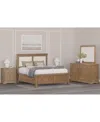 Macy's Alverton 3 Pc. California King Storage Set (bed, Dresser & 3-drawer Nightstand), Created For  In No Color