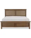 Macy's Alverton King Cane Bed, Created For  In Transparent
