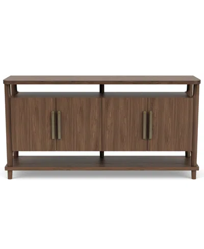 Macy's Amelie 35.5" Wood Classic Server In Brown