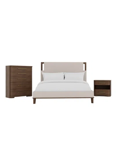 Macy's Amelie 3-pc. Queen Bedroom Set (bed, Chest & Nightstand) In Multi