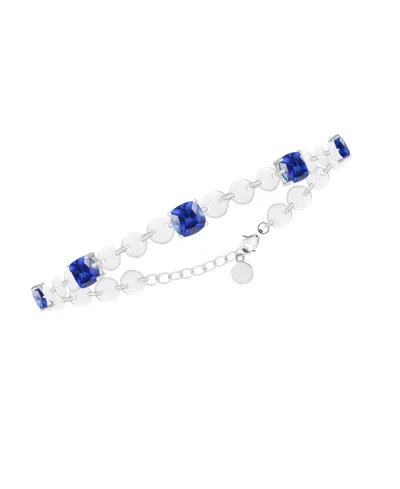 Macy's Amethyst (4-1/2 Ct. T.w.) Bracelet In Sterling Silver (also Available In Sapphire, Citrine, Blue Top