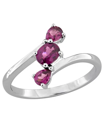 Macy's Amethyst (5/8 Ct. T.w.) Ring In Sterling Silver (also Available In Rhodolite) In Metallic