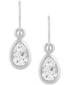 Macy's Amethyst Pear Bezel Drop Earrings (3/4 Ct. T.w) In 10k Gold (also In Additional Gemstones)
