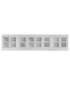 Macy's Amren 65" 2 Door Console With 2 Door Hutches And 2 Door Bases In White