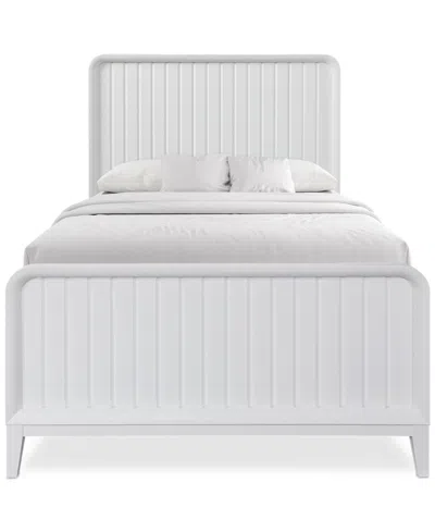 Macy's Assemblage Full Bed In White