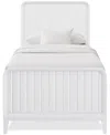 Macy's Assemblage Twin Bed In White