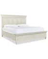 Macy's Dawnwood California King Bed In Ivory