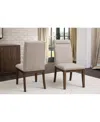 Macy's Baleigh 2-pc. Chair Set In Neutral