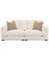Macy's Barlien 2-pc. Modular Fabric Sofa, Created For  In Ivory