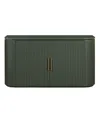 Macy's Bramwell 32" Wood Console In Green
