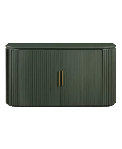 Macy's Bramwell 32" Wood Console In Green