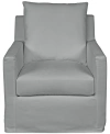 MACY'S BRENALEE FABRIC SWIVEL GLIDER