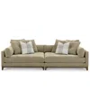 Macy's Closeout! Brendalyn 2-pc. Modular Fabric Sectional Chaise Set, Created For  In Oat