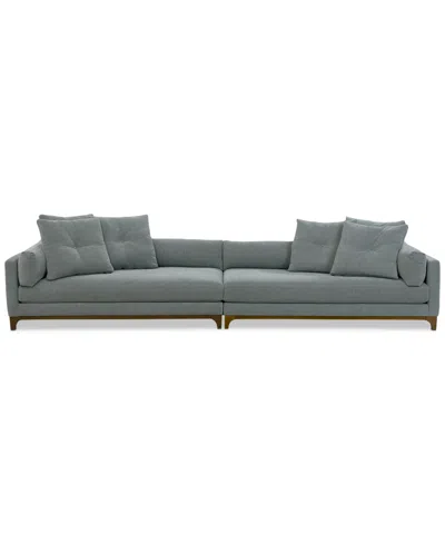 Macy's Closeout! Brendalyn 2-pc. Modular Fabric Sofa Set, Created For  In Surf