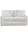 Macy's Brendy Fabric Loveseat, Exclusively At  In Sand