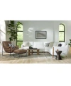 Macy's Briannie Fabric Sectional Collection Exclusively At Macys In Brown