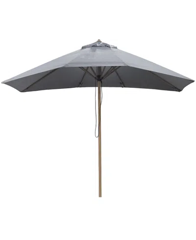 Macy's Bristol 11' Umbrella, Created For  In Gray