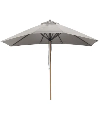 Macy's Bristol 11' Umbrella, Created For  In Gray