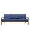 Macy's Bristol 32" Olefin Sofa, Created For  In Blue