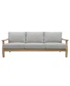 Macy's Bristol 32" Olefin Sofa, Created For  In Gray